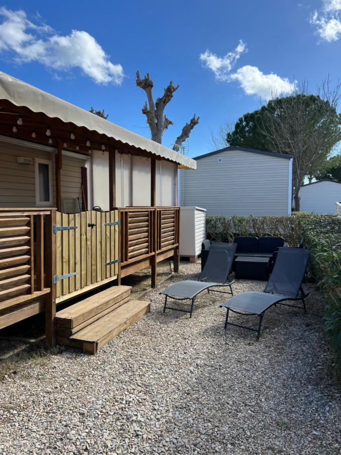 Mobilhome La Carabasse Vias Plage Exterior photo