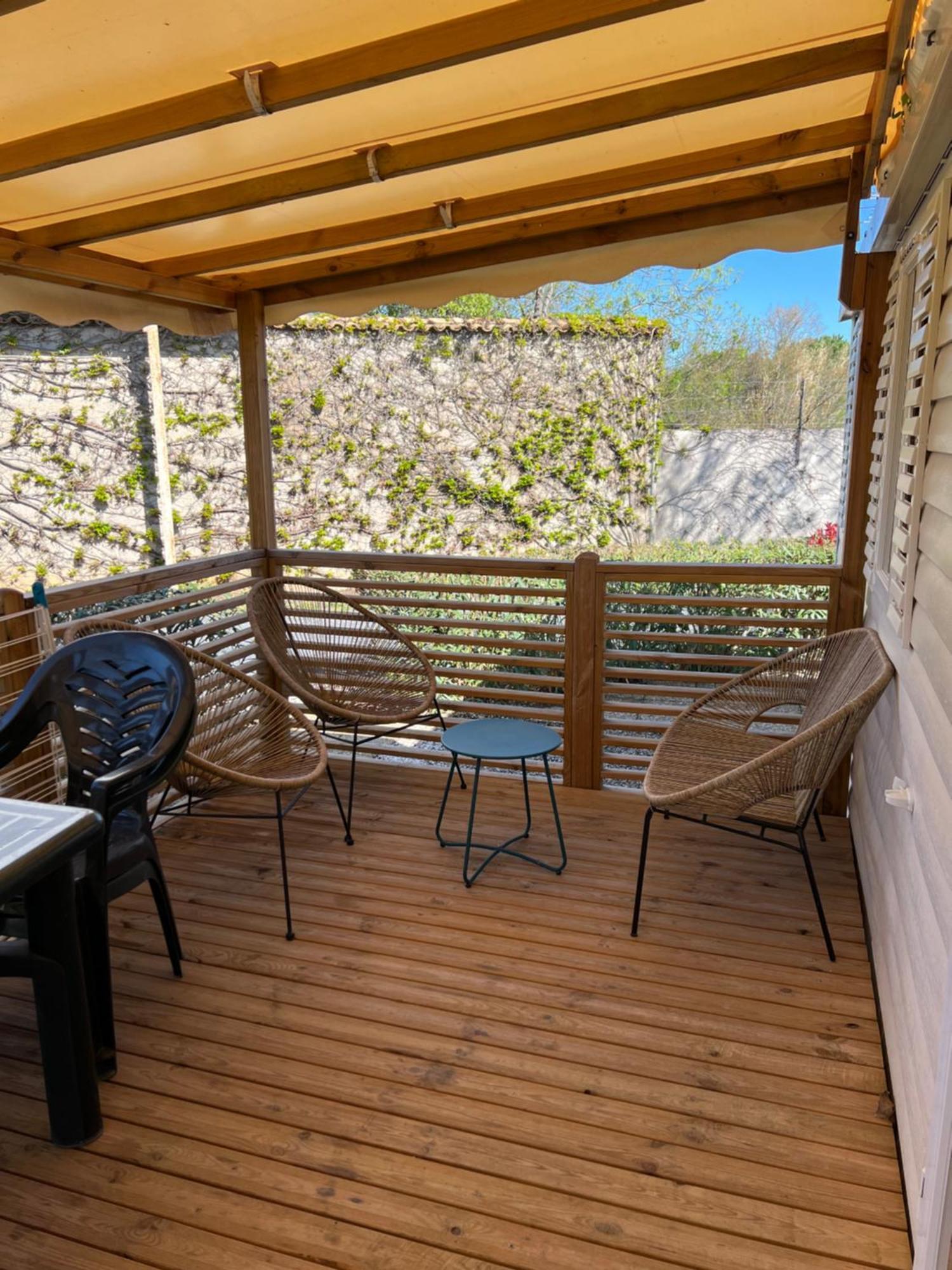 Mobilhome La Carabasse Vias Plage Exterior photo